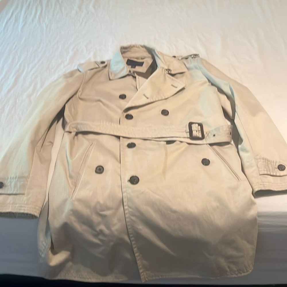 Men’s Banana Republic Trench Coat size L